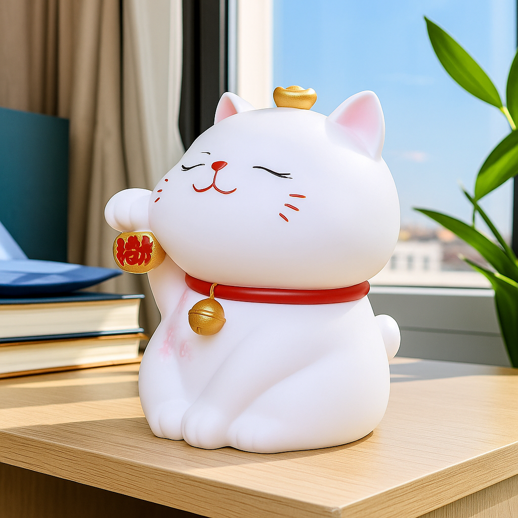 Tirelire Chat Chinois 3