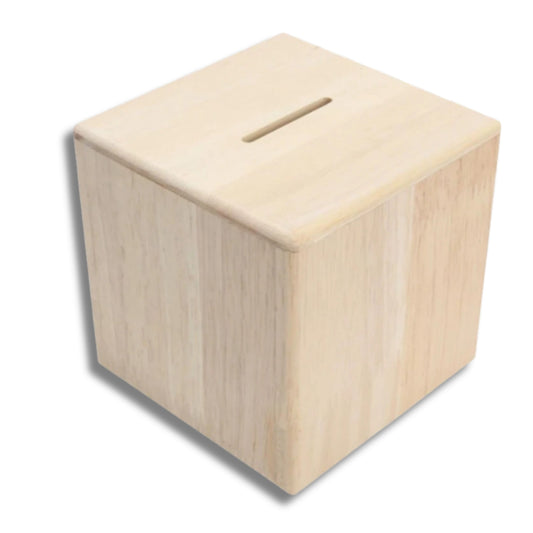Boite En Bois Tirelire 1