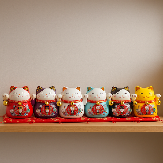 Tirelire Chat Porte Bonheur 7