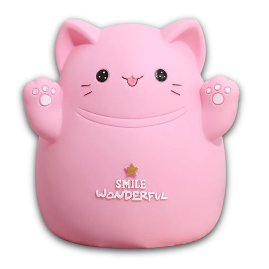Tirelire Chat Rose 1
