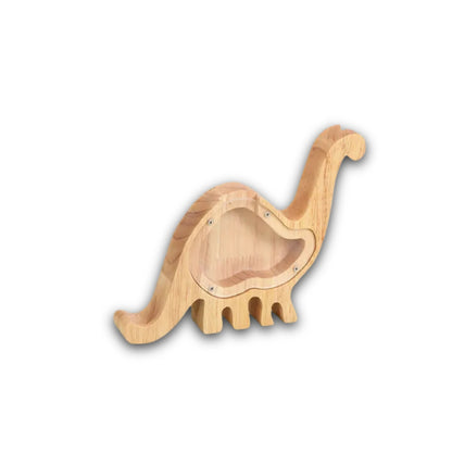 Tirelire Dinosaure Bois 2