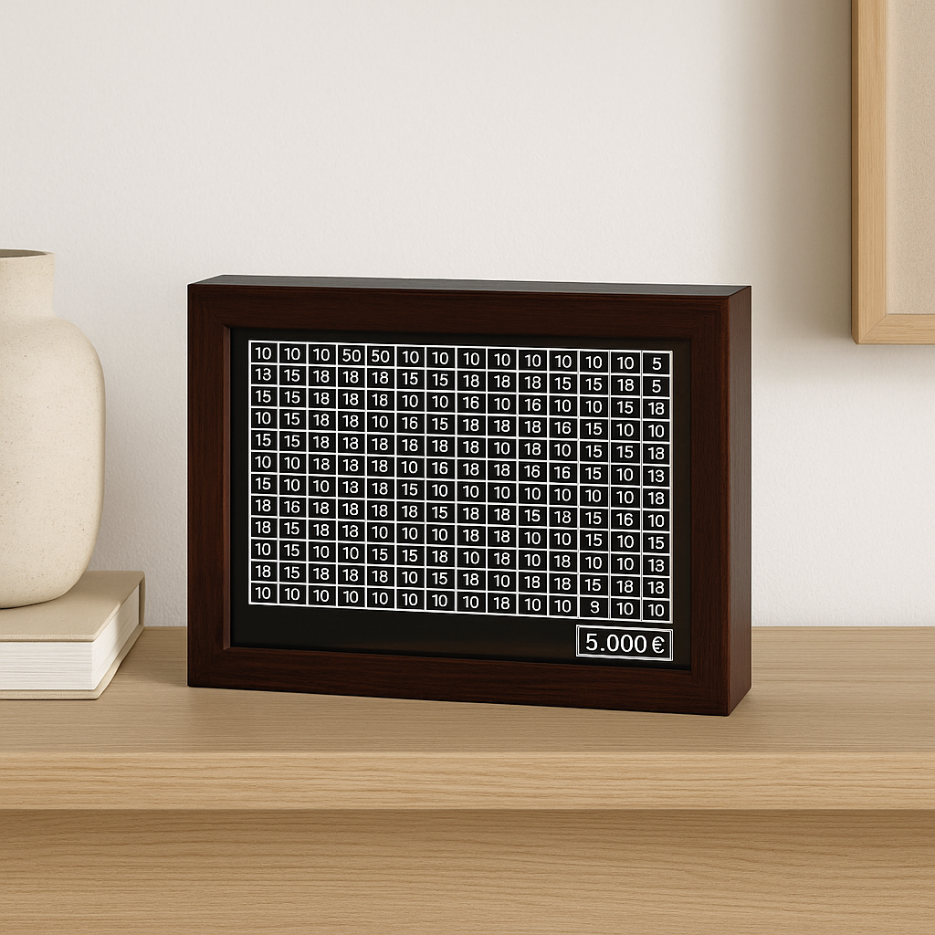 Tirelire monstre Rouge sur ressort Tirelire monstre Rouge sur ressort