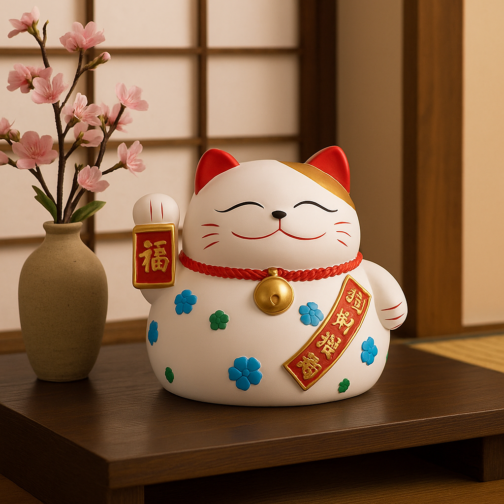 Tirelire Japonaise Chat 4