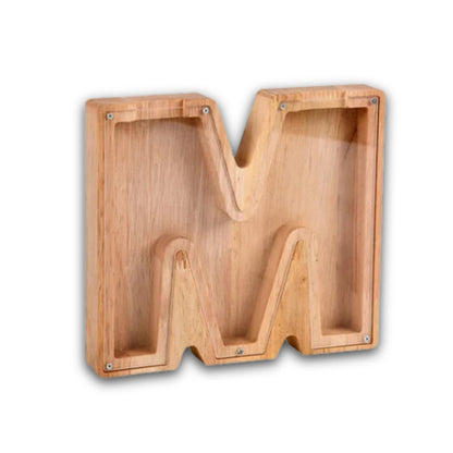 Tirelire Lettre En Bois 15