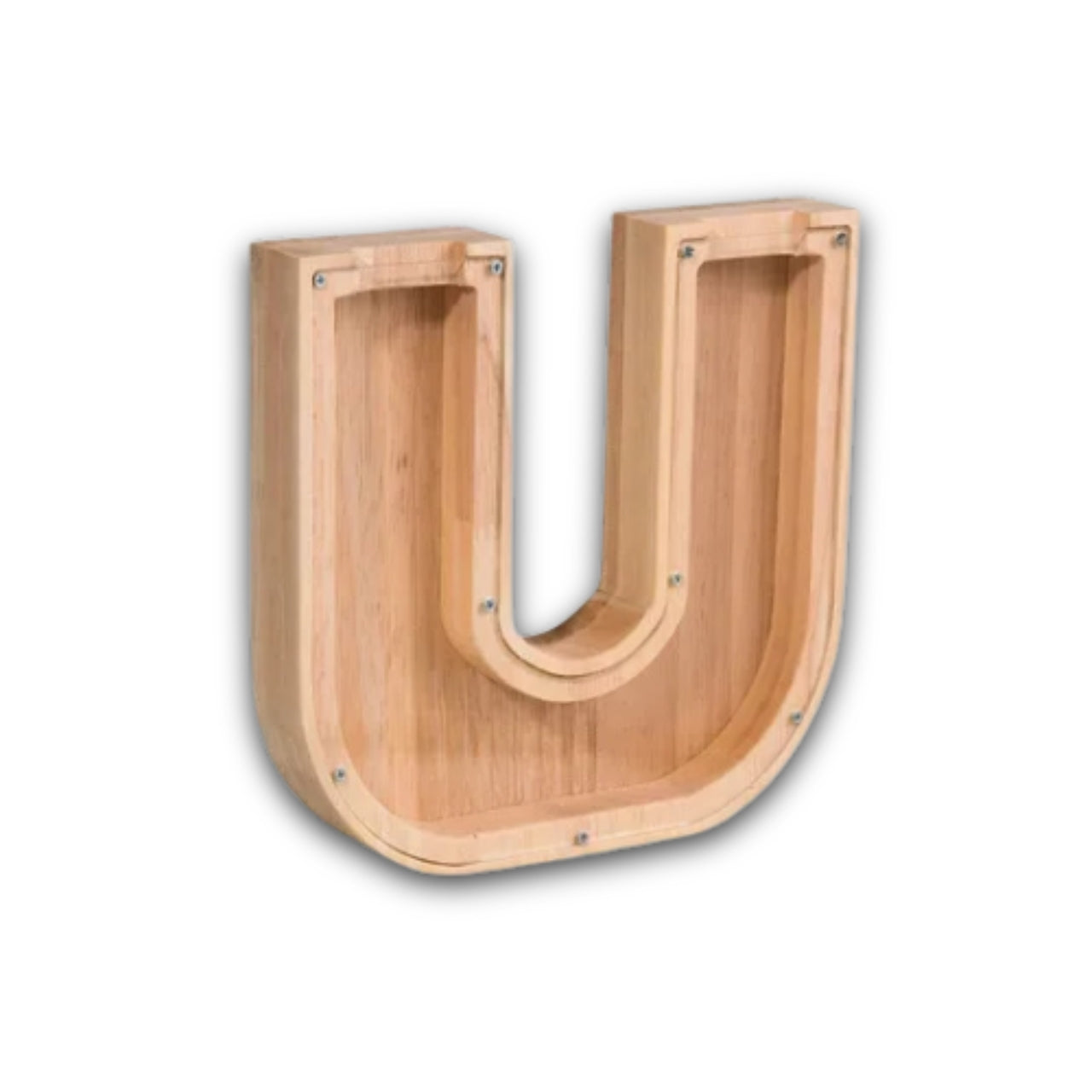 Tirelire Lettre En Bois 23
