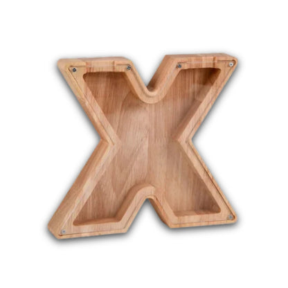 Tirelire Lettre En Bois 26