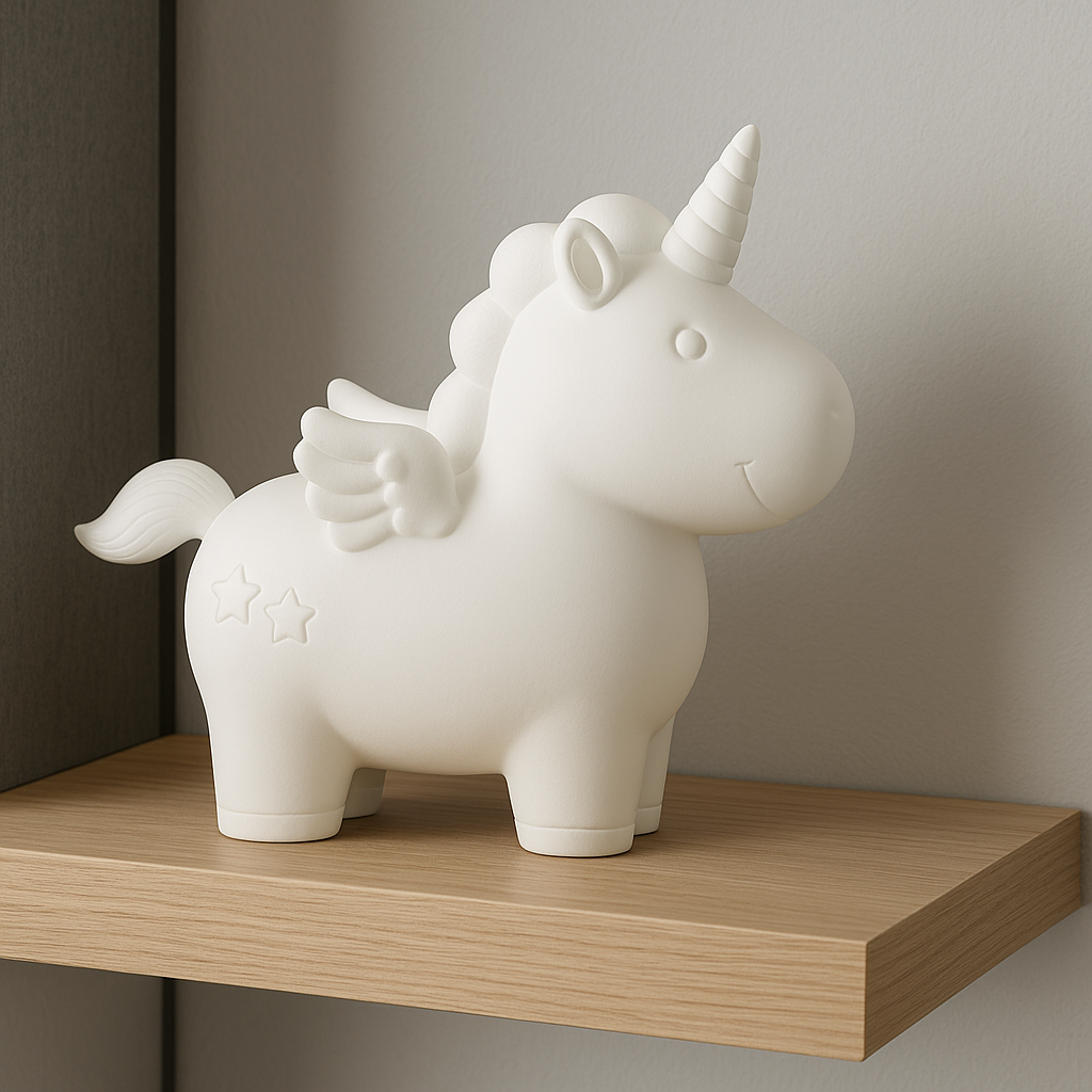 Tirelire Licorne A Peindre 2