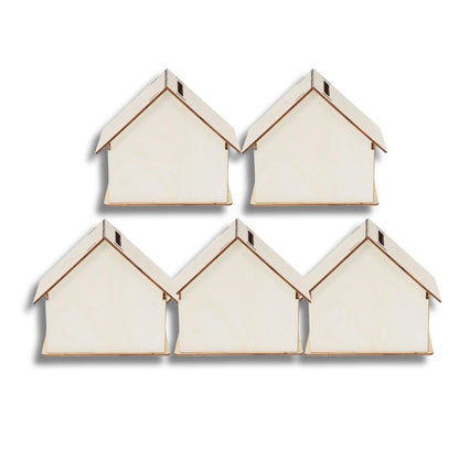 Tirelire Maison En Bois 1